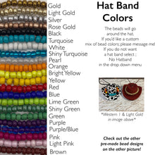 Load image into Gallery viewer, Cow Print Cowboy Hat with Tassel/Fringe Car Rearview Mirror Hanger