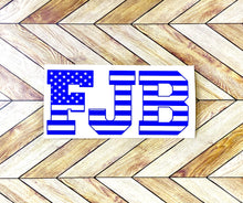 Load image into Gallery viewer, American Flag FJB Decal