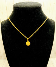 Load image into Gallery viewer, 9mm Dangle Stud Necklace