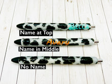 Load image into Gallery viewer, Cow Print Resin Pen