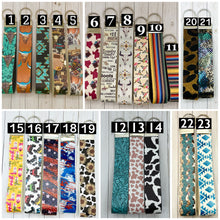 Load image into Gallery viewer, Western/ Patriotic Wristlet Keychains