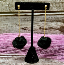 Load image into Gallery viewer, Mini Pom Pom Earrings | Western Pom Pom Earrings | Western Earrings | Western Jewelry | Pom Pom Earrings | Mini Pom Poms
