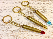 Load image into Gallery viewer, .223 / .556 Bullet Casing Keychain
