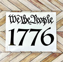 Load image into Gallery viewer, We The People 1776 Decal
