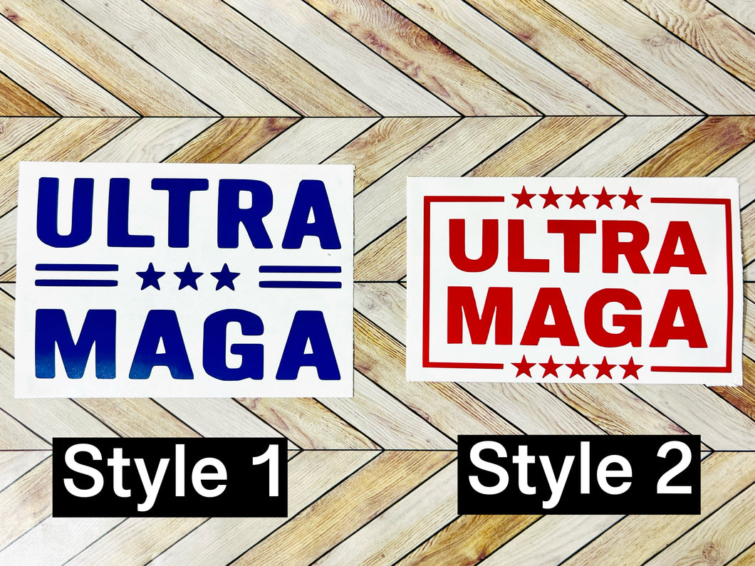 Ultra MAGA Decal