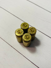 Load image into Gallery viewer, Bullet Casing Tire Valve Caps (4 Caps)
