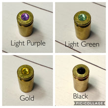 Load image into Gallery viewer, Bullet Casing Tire Valve Caps (4 Caps)
