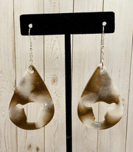 Load image into Gallery viewer, Cow Head/Print Resin Earrings
