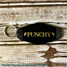 Load image into Gallery viewer, Punchy Western Vintage Motel Keychain | Western Keychain | Howdy | Howdy Keychain| Motel Keychain | Vintage Keychain
