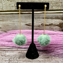 Load image into Gallery viewer, Mini Pom Pom Earrings | Western Pom Pom Earrings | Western Earrings | Western Jewelry | Pom Pom Earrings | Mini Pom Poms
