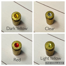 Load image into Gallery viewer, Bullet Casing Tire Valve Caps (4 Caps)
