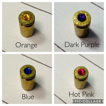 Load image into Gallery viewer, Bullet Casing Tire Valve Caps (4 Caps)
