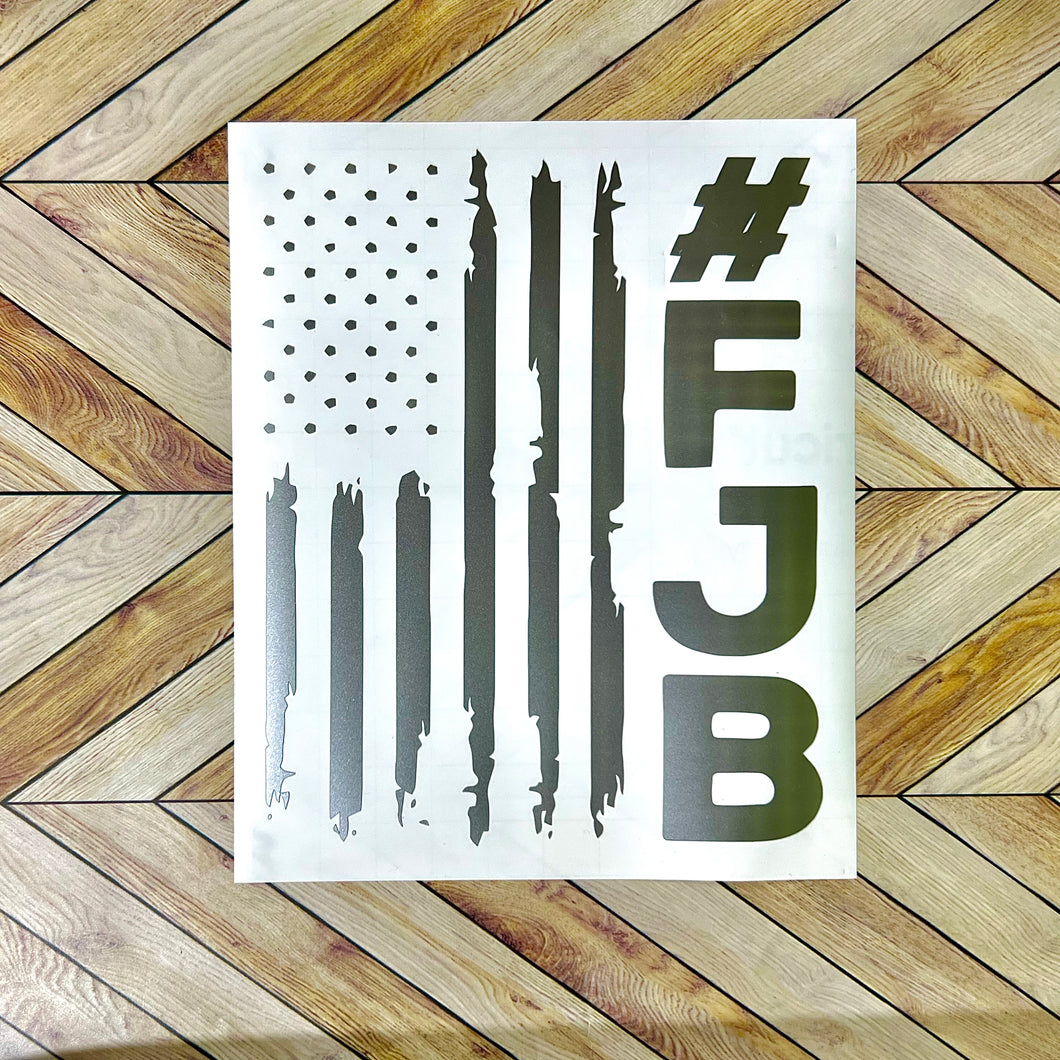 #FJB American Flag Decal